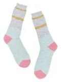 Brain Dead ribbed socks - Blue