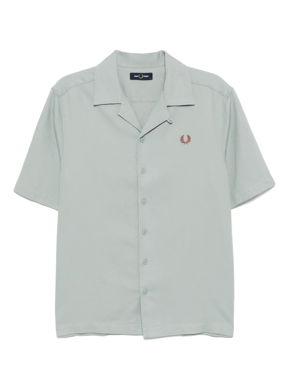 Fred Perry camisa de piqué | azul | Image 1