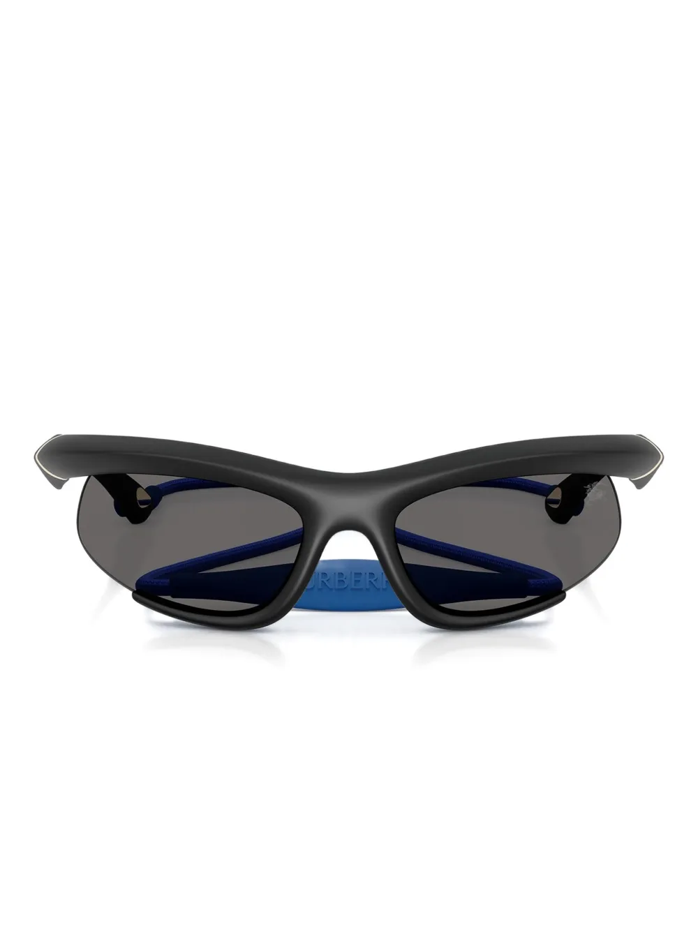 Burberry Eyewear BE4462 Rubber Black Zwart