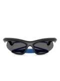 Burberry Eyewear geometric-frame sunglasses - Black