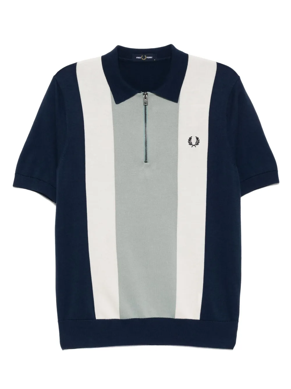 Fred Perry Poloshirt mit Längsstreifen | Blau | Image 1