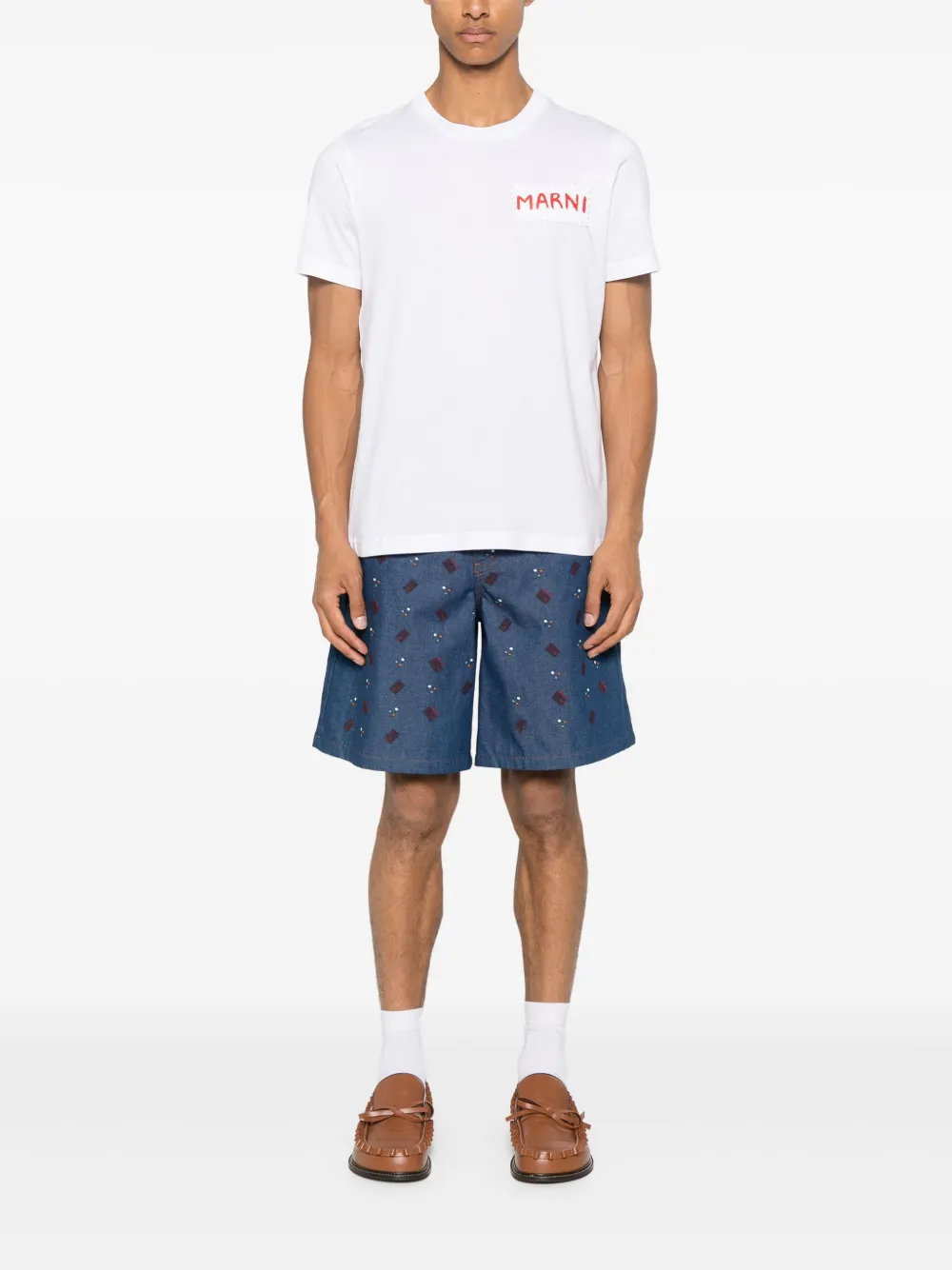 Marni playera con parche del logo | Playeras | Image 2