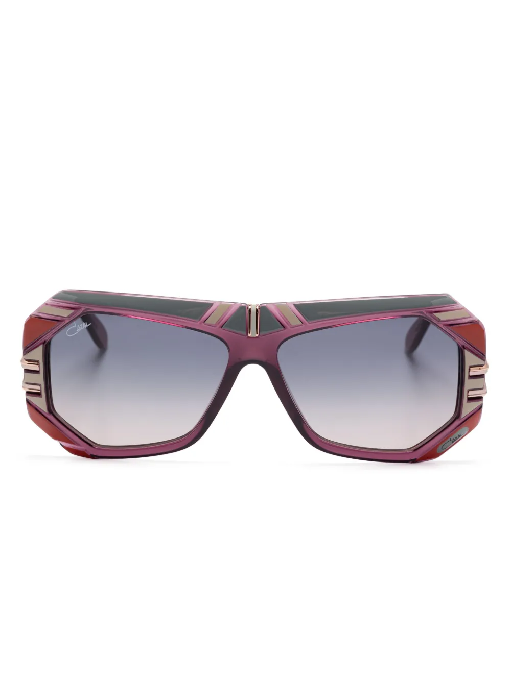 Cazal oversize-frame sunglasses | Purple | Image 1