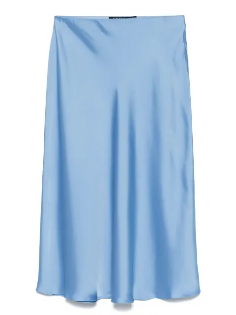 Lauren Ralph Lauren تنورة ساتان ميدي