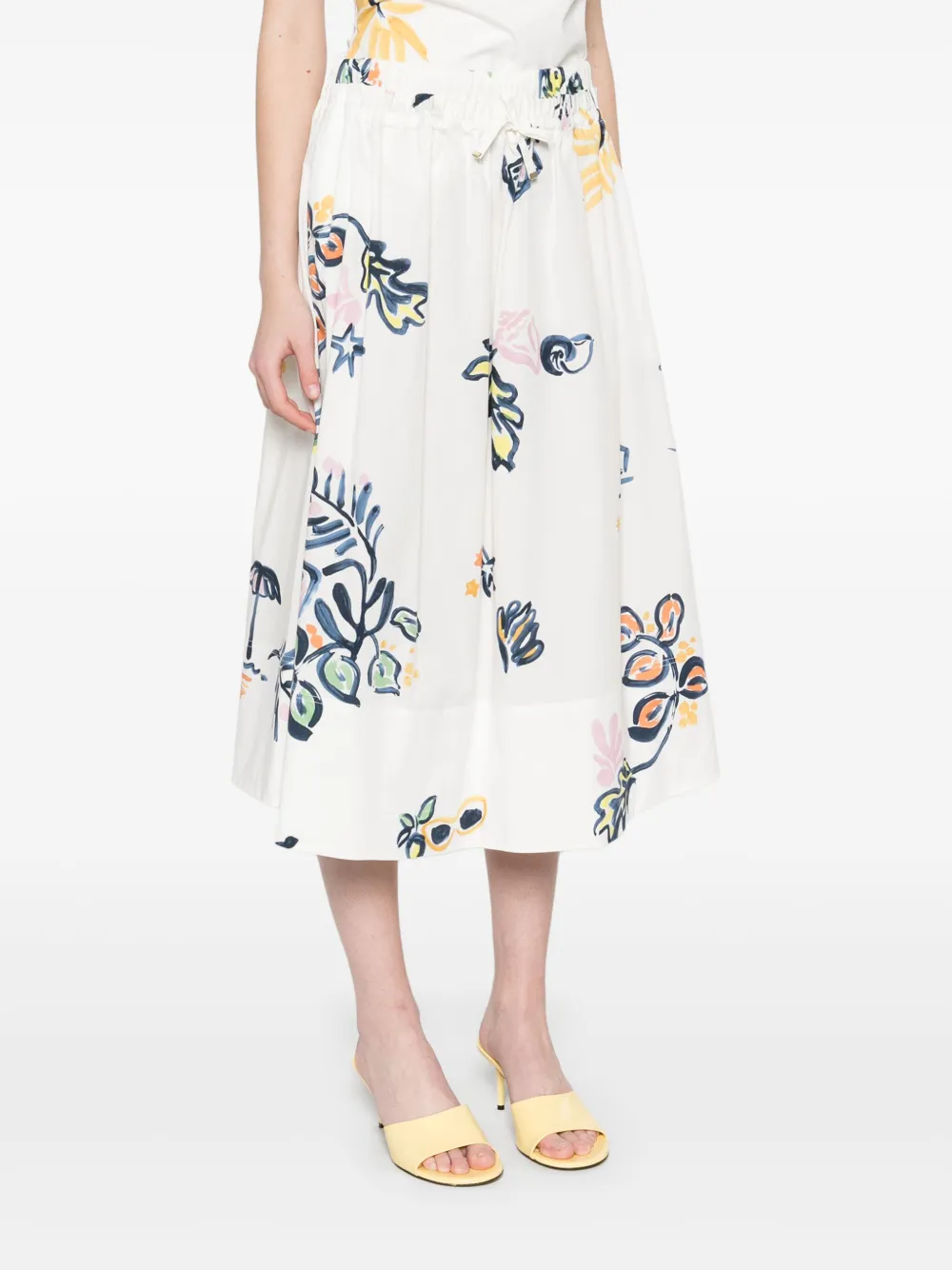 Marella Zambia midi-rok Wit
