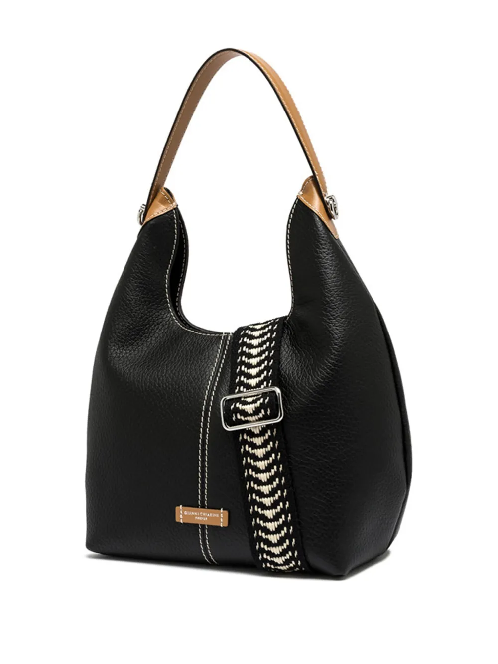 GIANNI CHIARINI Alessandra schoudertas Zwart