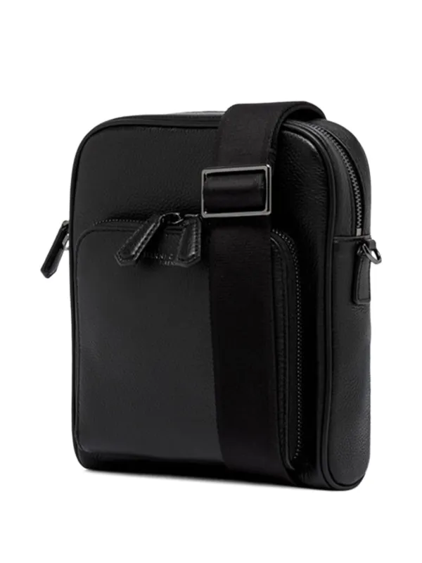 GIANNI CHIARINI FIRENZE ブラックビジネスバッグ GIANNI CHIARINI Florence メッセンジャーバッグ | ブラック | FARFETCH JP