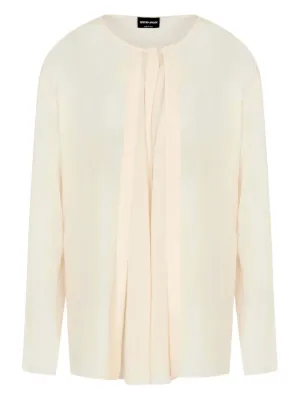 Giorgio Armani シルクブラウス | ピンク | FARFETCH JP