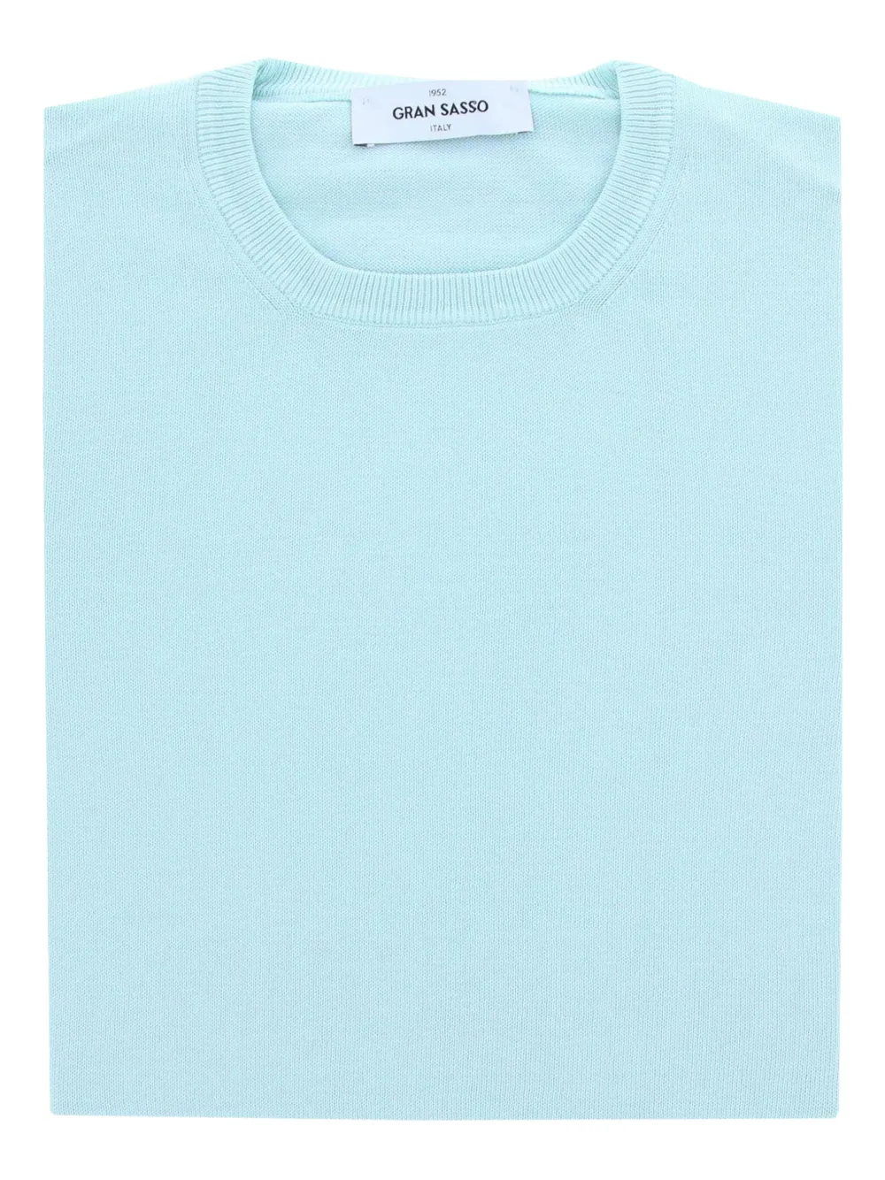 cotton crew-neck sweater