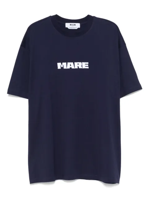MSGM playera con logo bordado