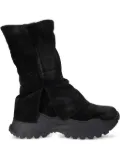 LOFINA chunky-sole slouch boots - Black