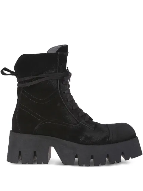 LOFINA chunky-sole lace-up boots