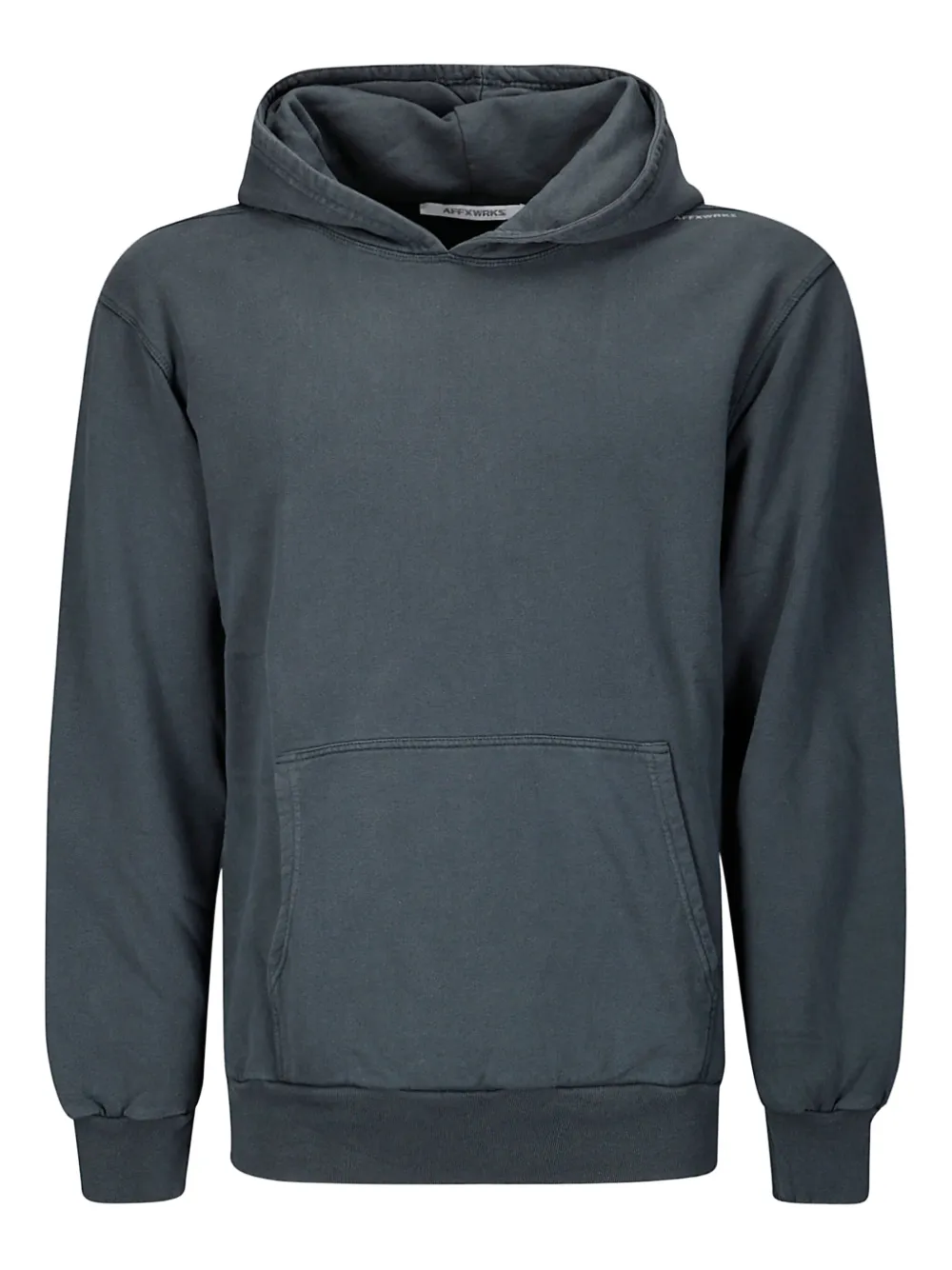 AFFXWRKS logo-print hoodie | Grey | Image 1