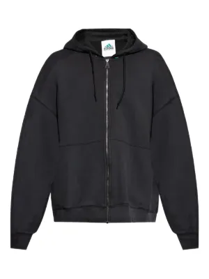 Nike ＆STUSSYブラック ジップアップパーカー S Nike x Stussy Stone Washed Fleece Zip Hoodie Asia Sizing 'Black