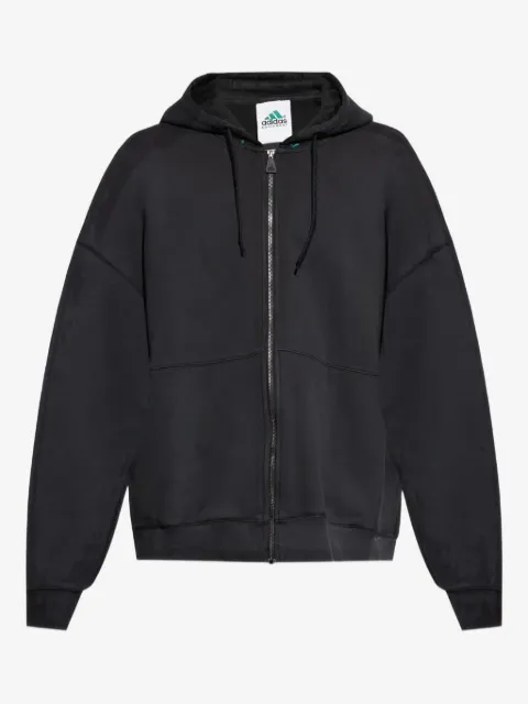 adidas fleece zip-up hoodie 