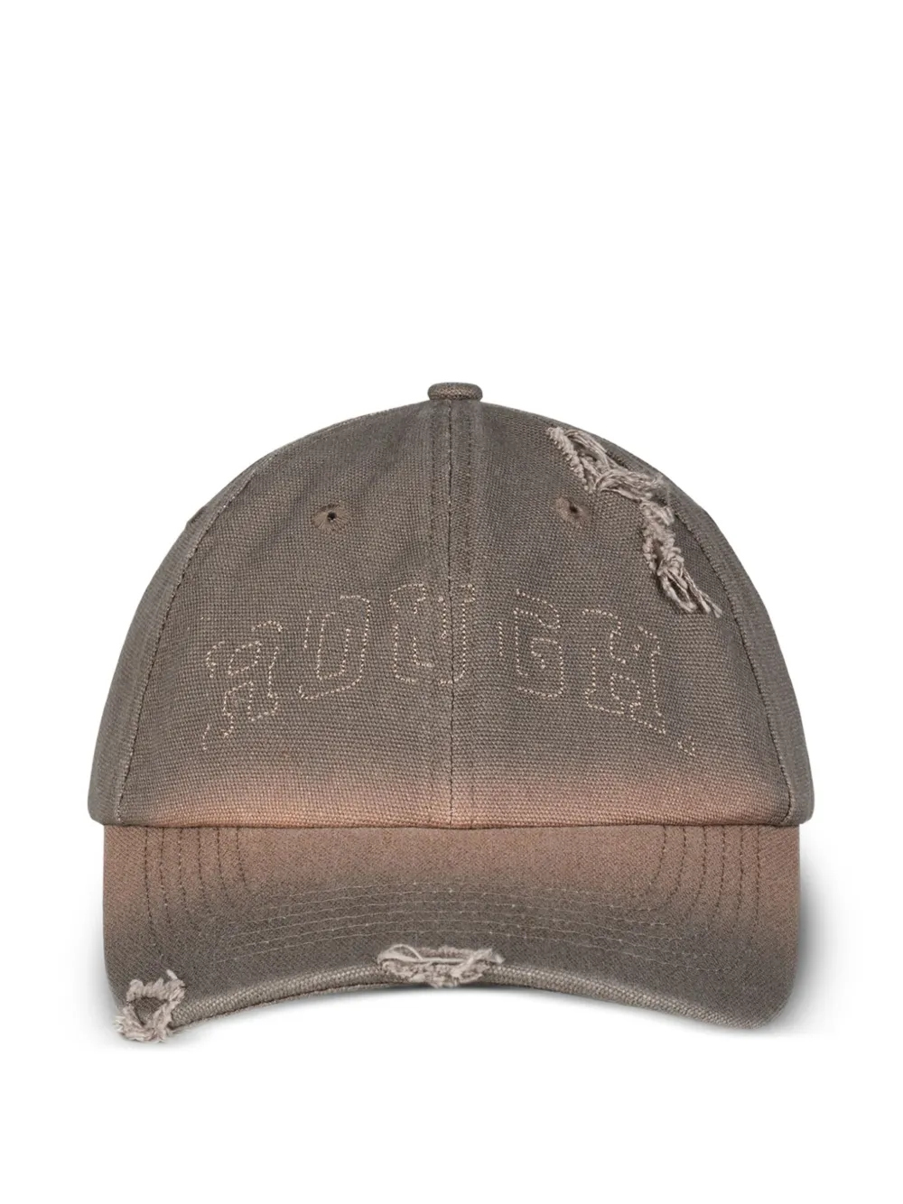 distressed cap