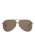 Gucci Eyewear pilot-frame sunglasses - Gold
