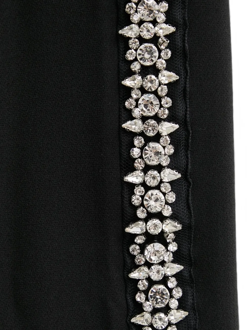 Ba&sh Scotty Crystal-embellished Sweatshirt In Black