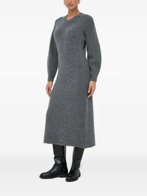 Beatrice B vestido midi con cuello en V