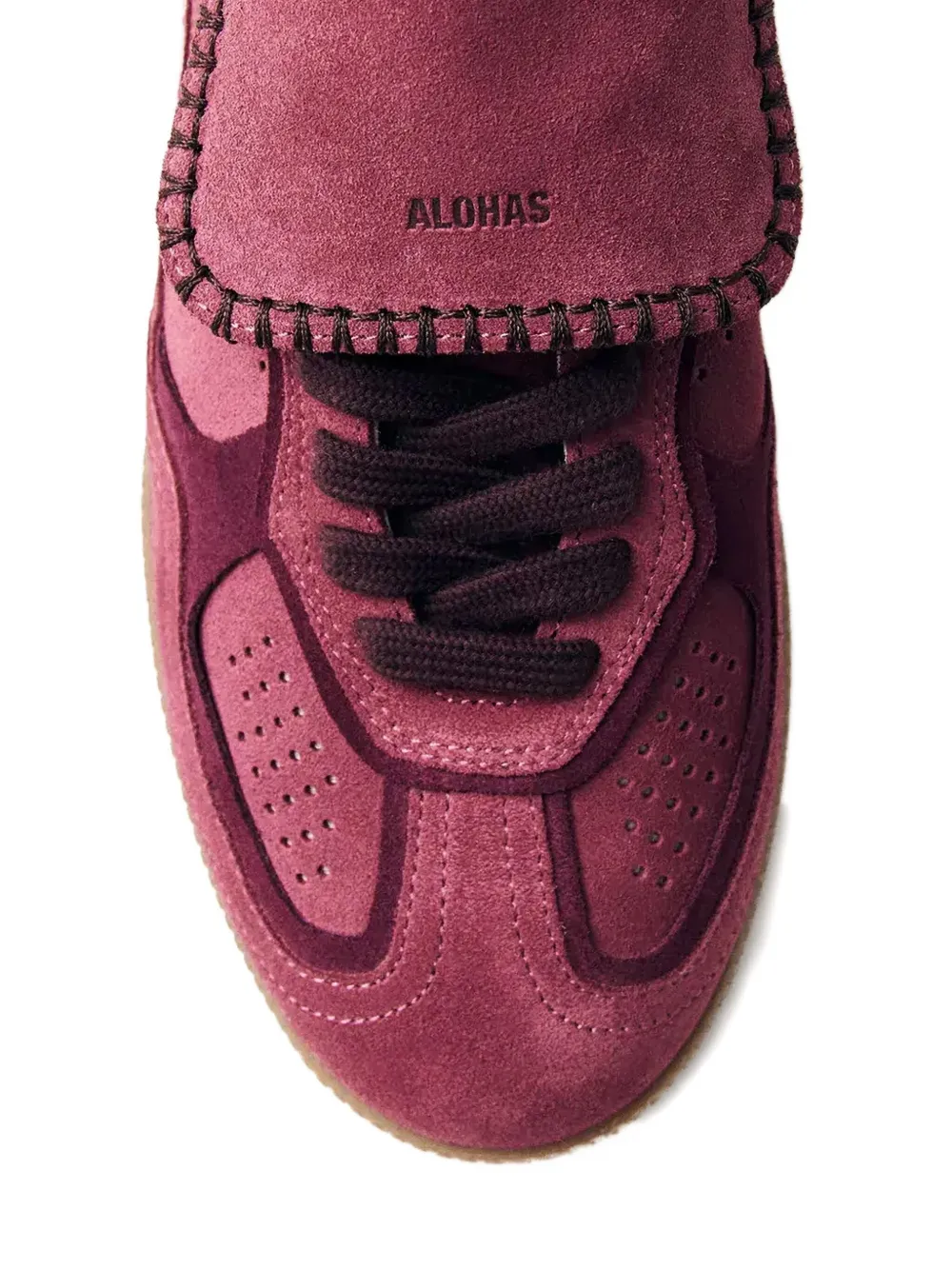 ALOHAS suede low-top sneakers Red