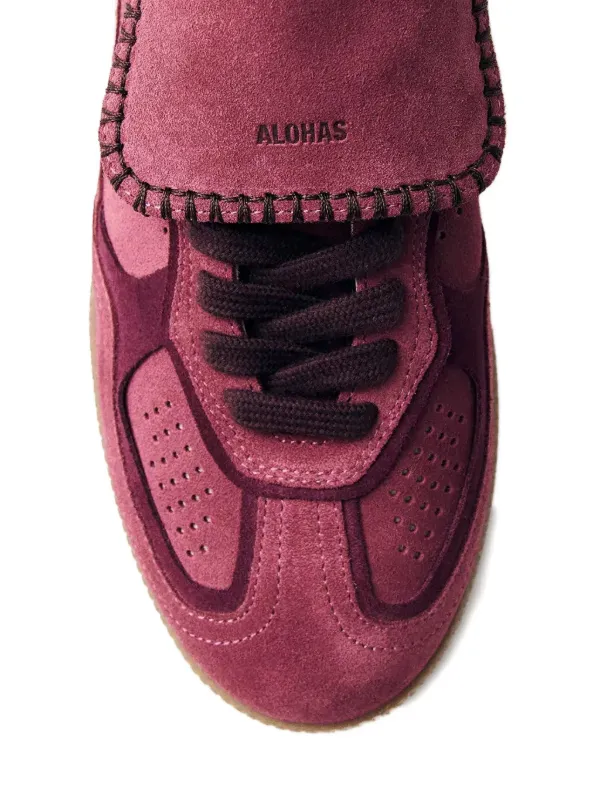 ALOHAS Suede low-top Sneakers | Red | FARFETCH