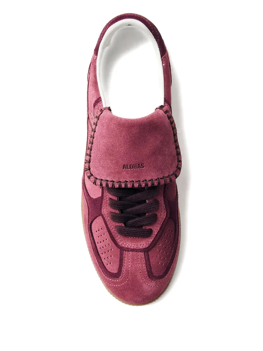 ALOHAS suede low-top sneakers Red