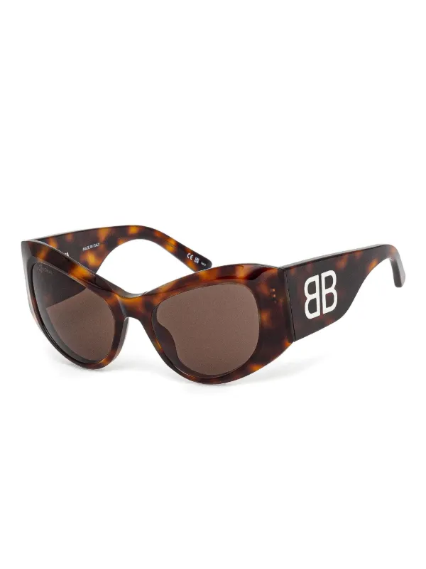 Balenciaga Eyewear Bossy tortoiseshell-frame Sunglasses  display picture 2