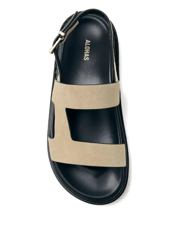 ALOHAS ストラップ フラットサンダル ALOHAS