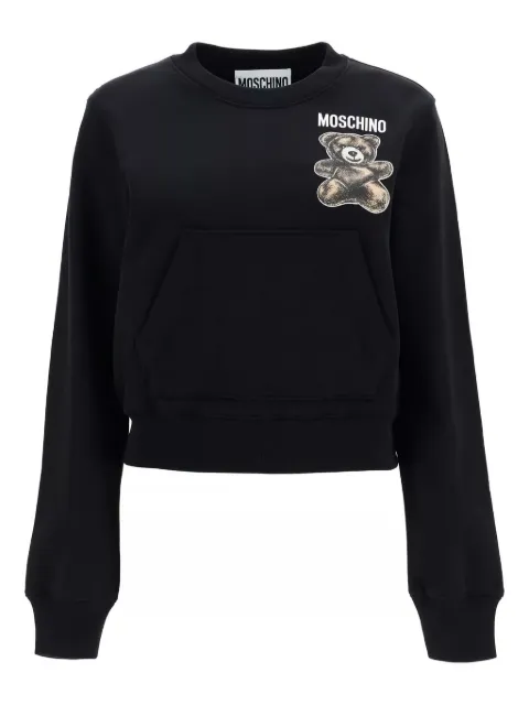 Moschino سويت شيرت بطبعة دمية دب