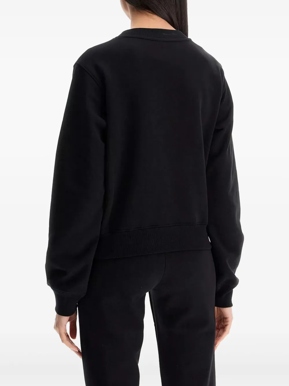 Moschino Sweater met teddybeerprint Zwart