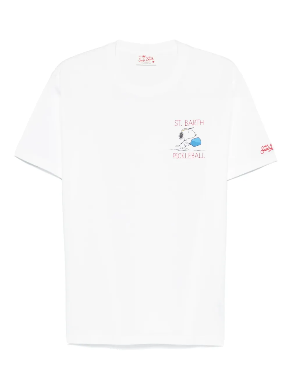 MC2 Saint Barth x Peanuts™ peanuts pickleball-print T-shirt | White | Image 1