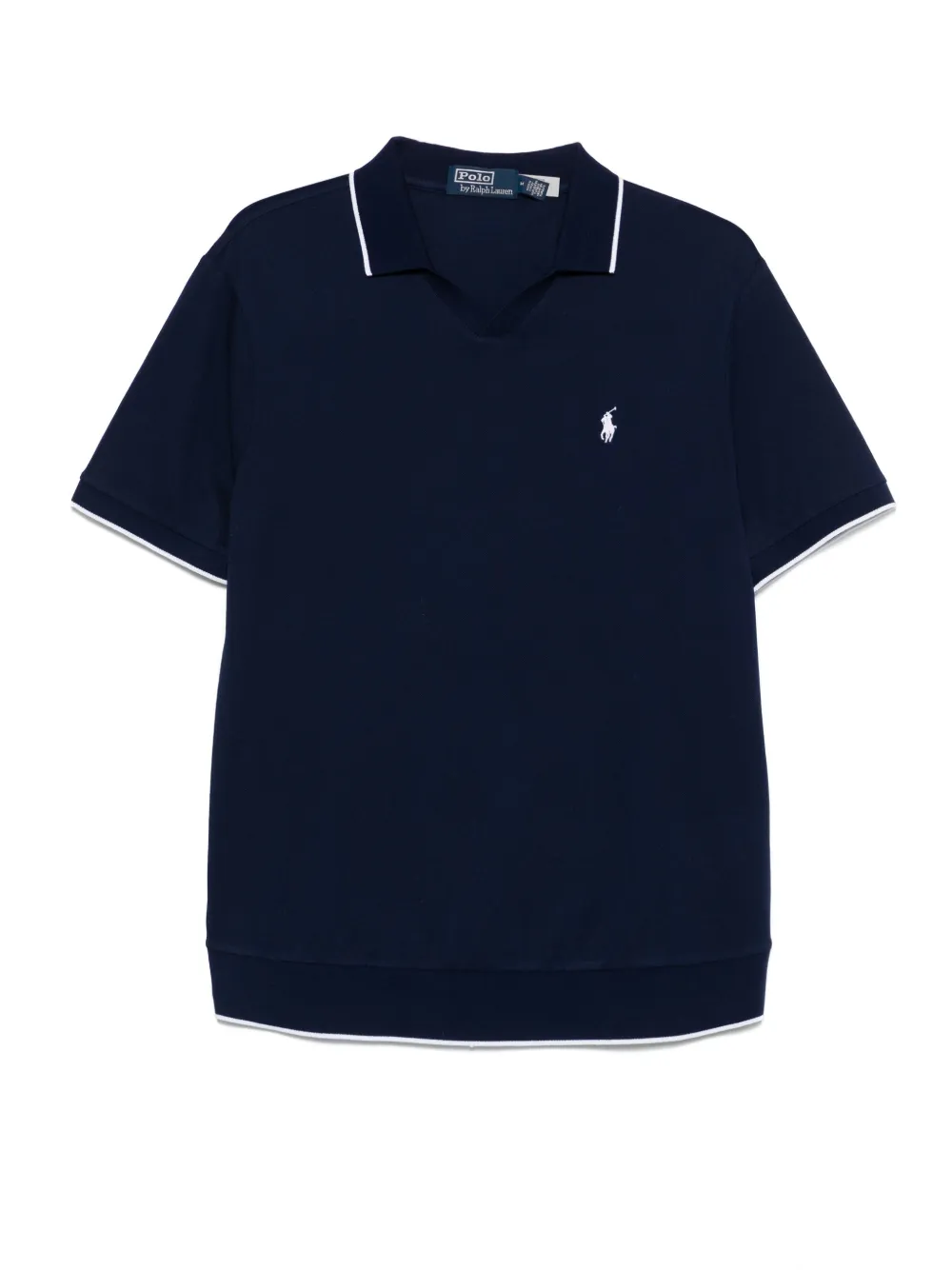 Polo Ralph Lauren Stretch-cotton T-shirt In Blue
