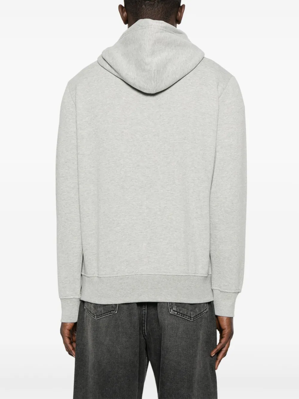 Polo Ralph Lauren RL fleece hoodie met logo Grijs