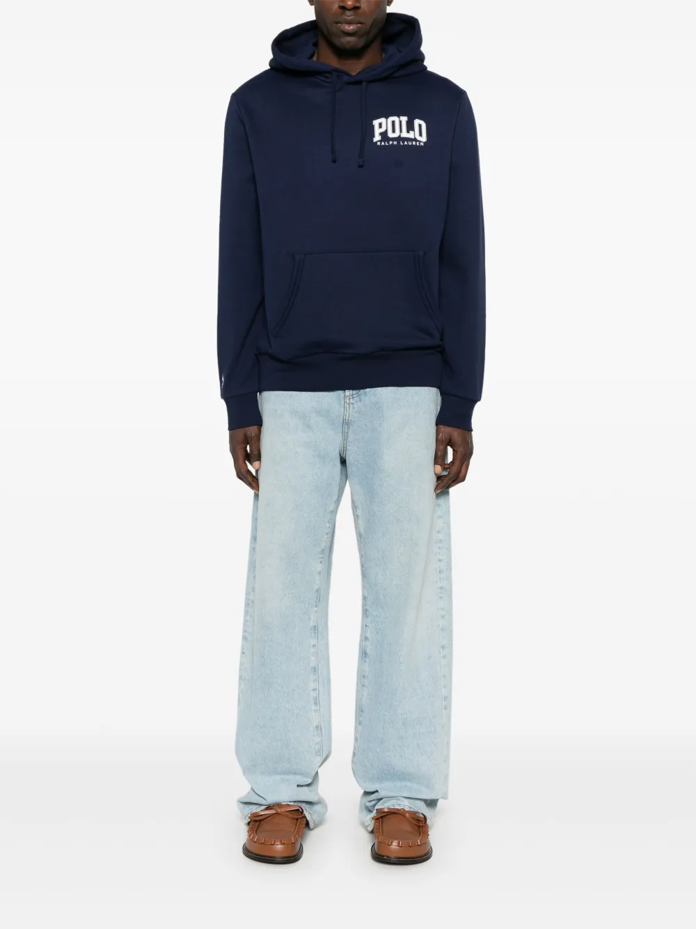 Polo Ralph Lauren Fleece hoodie Blauw