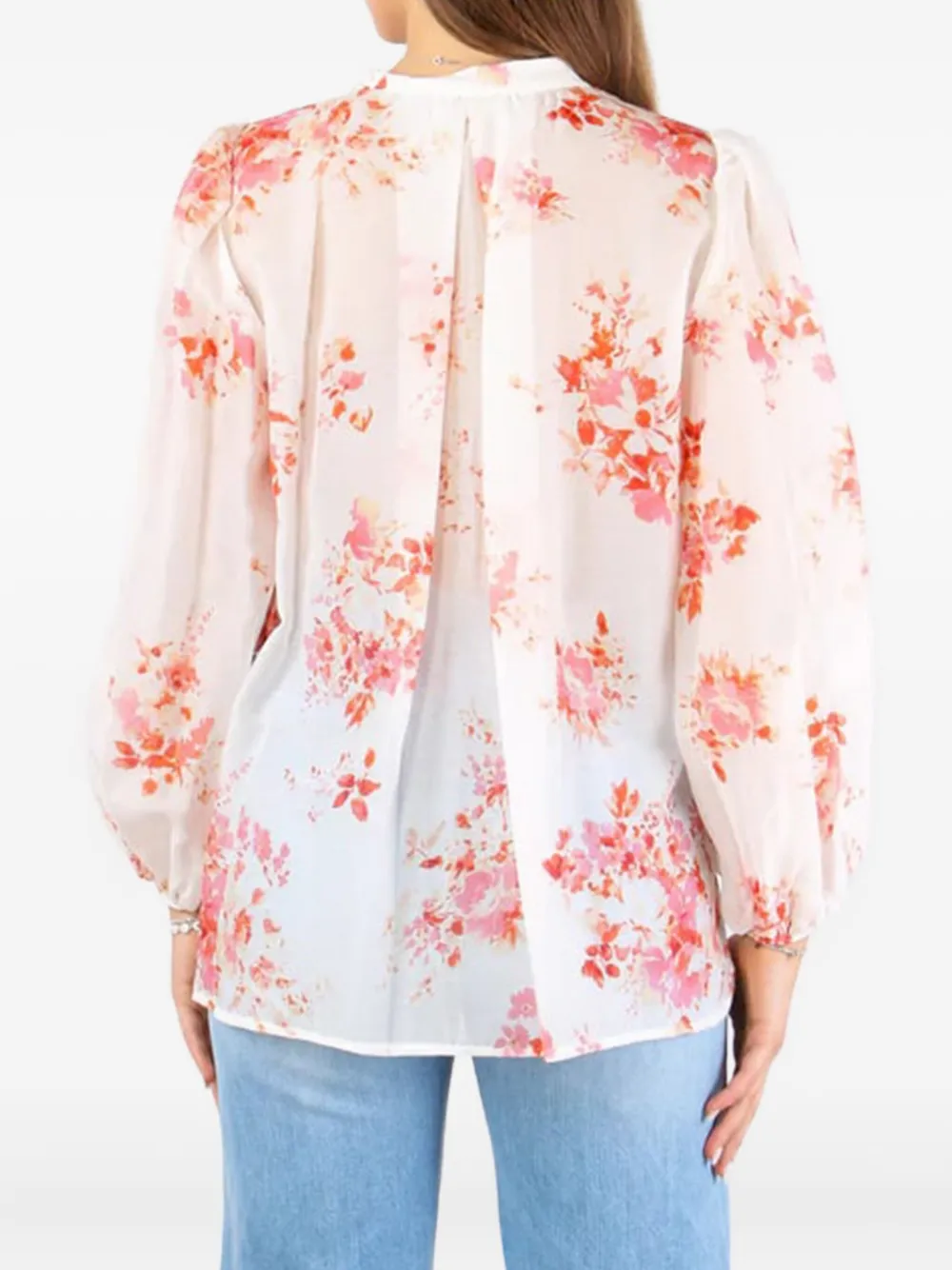 PHO FIRENZE floral shirt - Wit