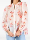 PHO FIRENZE floral shirt - White