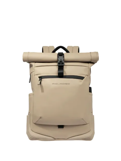 PIQUADRO roll-top water-resistant backpack 