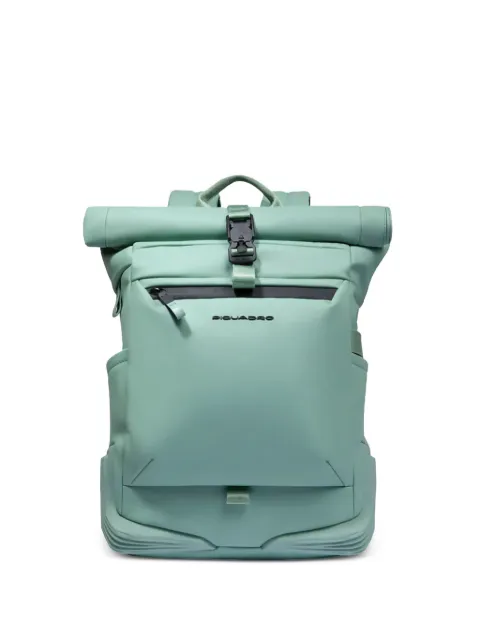 PIQUADRO logo-embossed backpack 