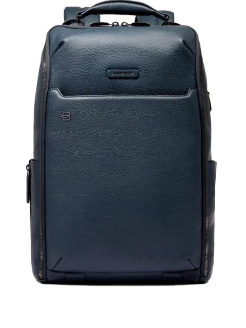PIQUADRO logo-patch backpack 