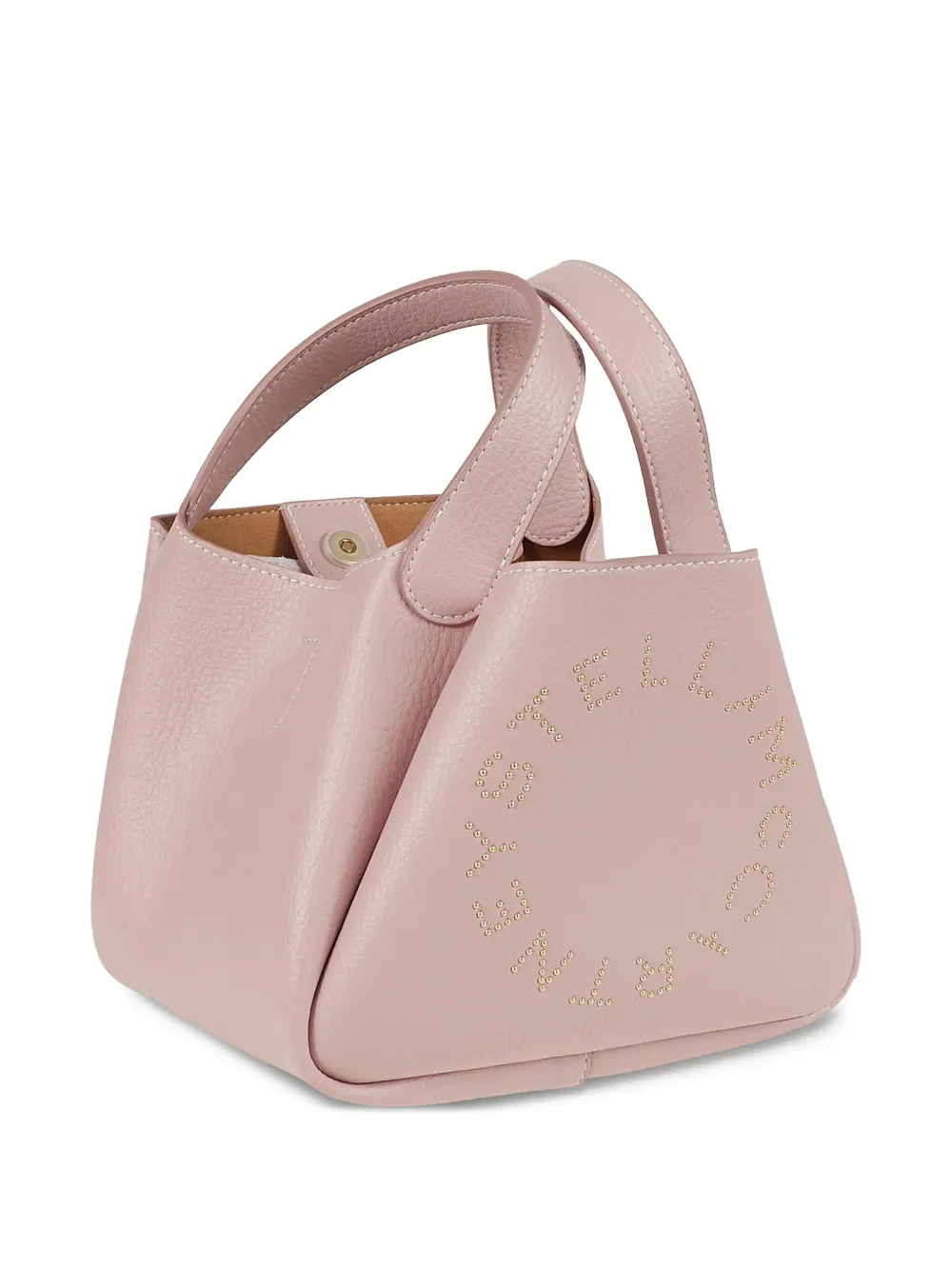 Stella McCartney Shopper met logo Beige