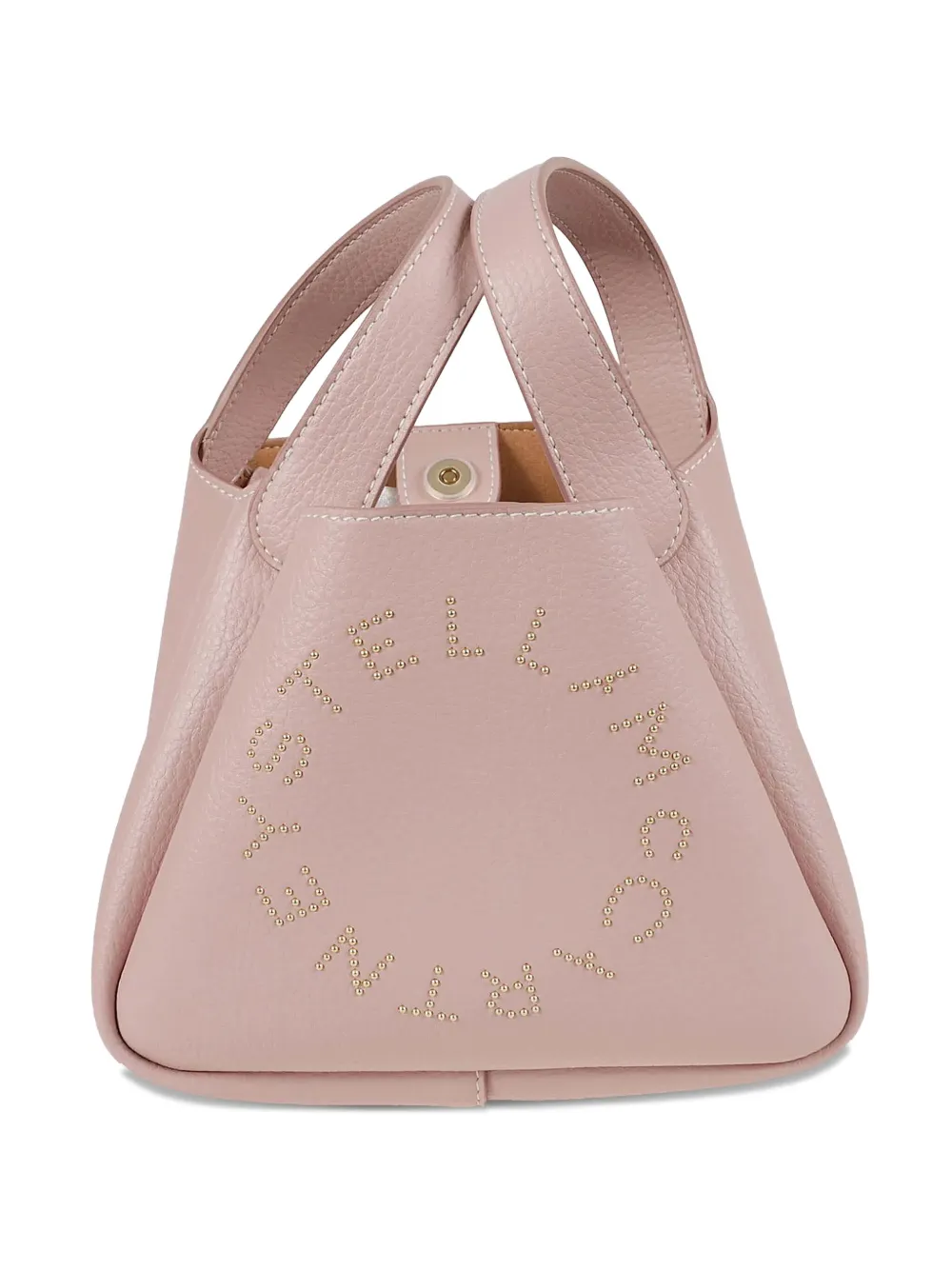 Stella McCartney Shopper met logo Beige