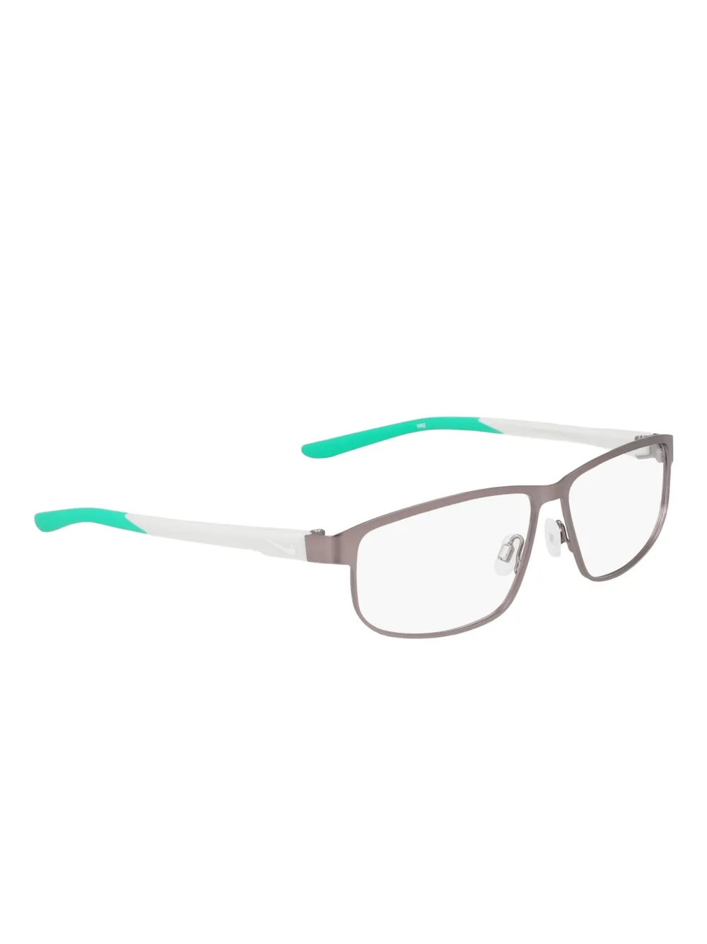 Nike Bril met rechthoekig montuur Zilver