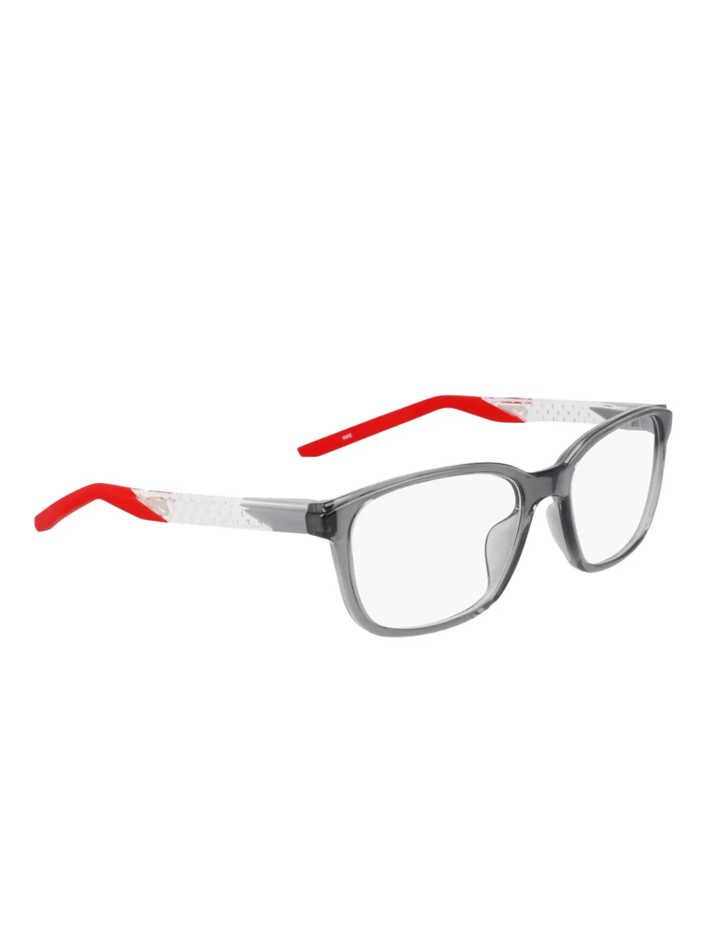 Nike Bril met rechthoekig montuur Grijs