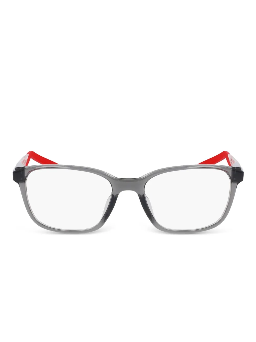 Nike rectangle-frame glasses | Grey | Image 1