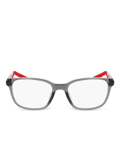 Nike lunettes de vue à monture rectangulaire