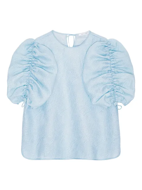 Cecilie Bahnsen gathered-detail top