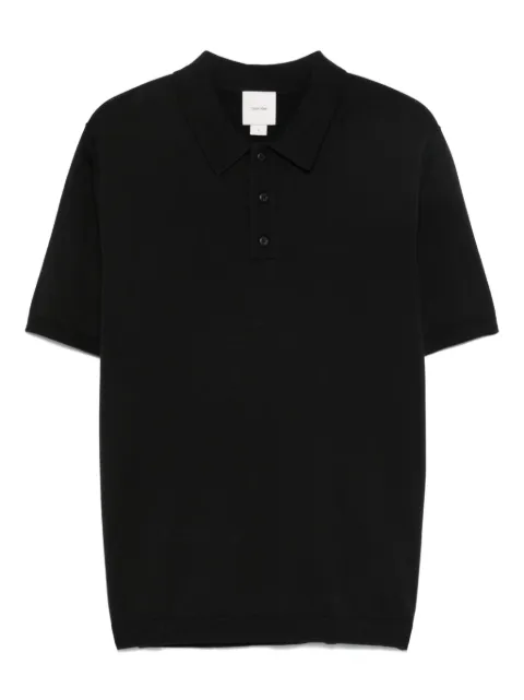 Calvin Klein playera tipo polo tejida