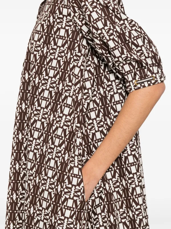 【関税込み】max mara LUXGI' DRESS Max Mara Luxgi Maxi Dress | Brown | FARFETCH