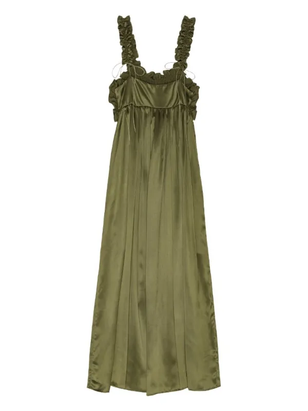 Cecilie Bahnsen Giovanna Dress | Green | FARFETCH