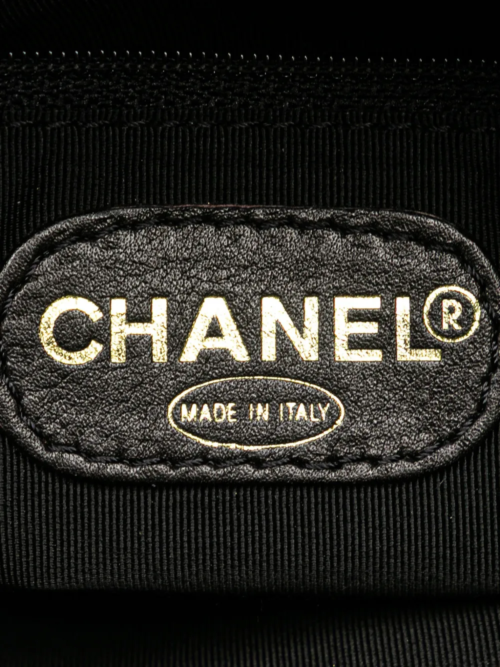 Pre-owned Chanel 1997-1999 Cc Lambskin Tortoise Handle Tote Bag In Black